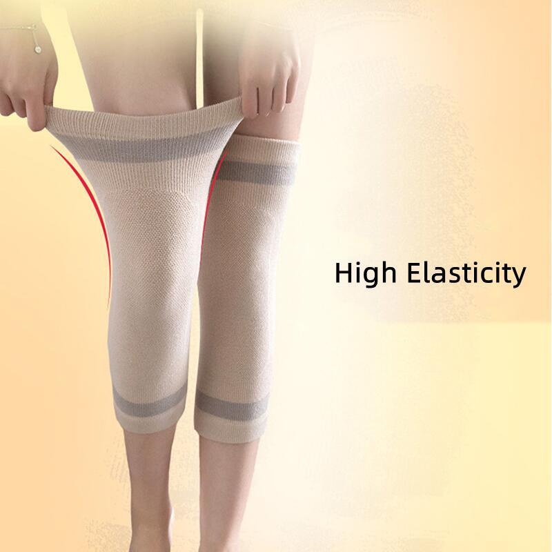 1 Paar Damen Herren Winter Knie Wärmer Pads Verdicken Fleece Knie Unterstützung Bandage Warm Thermisch Kompression Ärmel Gelenkschmerzen Arthritis