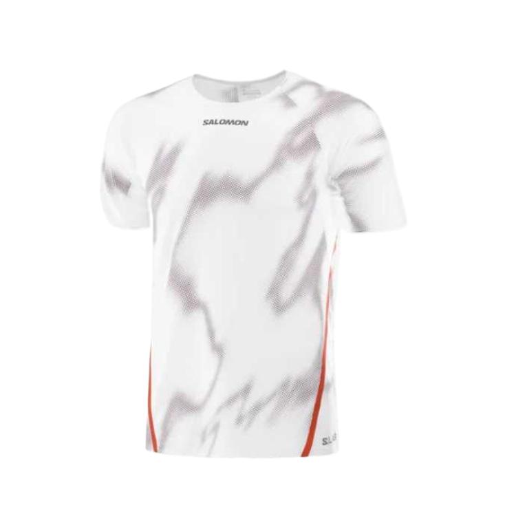 

SALOMON S/Lab Speed Дышащая Влагоотводящая Удобная Эластичная Футболка с Коротким Рукавом Мужские Топы Белый C26934 XL