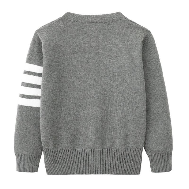 Children's Clothing Children's Sweater Cardigan Jacket Shawl V-neck Baby Girls Knitted Cardigan