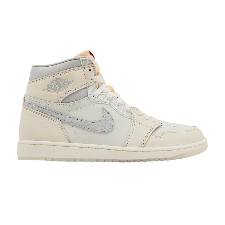 

Air Jordan 1 High Retro OG Sail Elephant Print Men Sneakers Red University-Red Pale-Ivory IH4363-100 44