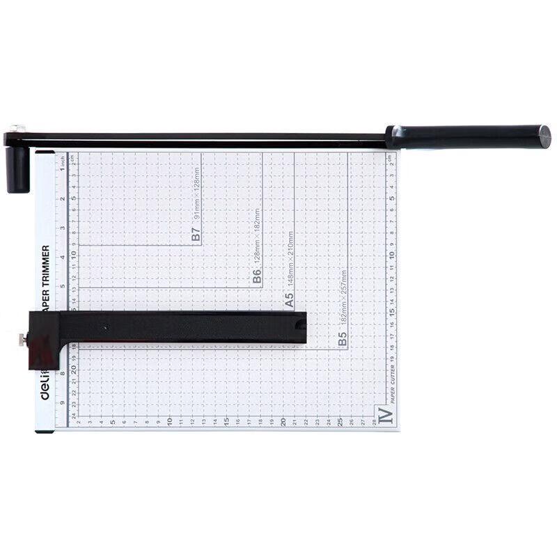 Deli 8014 A4 Steel Paper Cutter CN plug (adapter included)