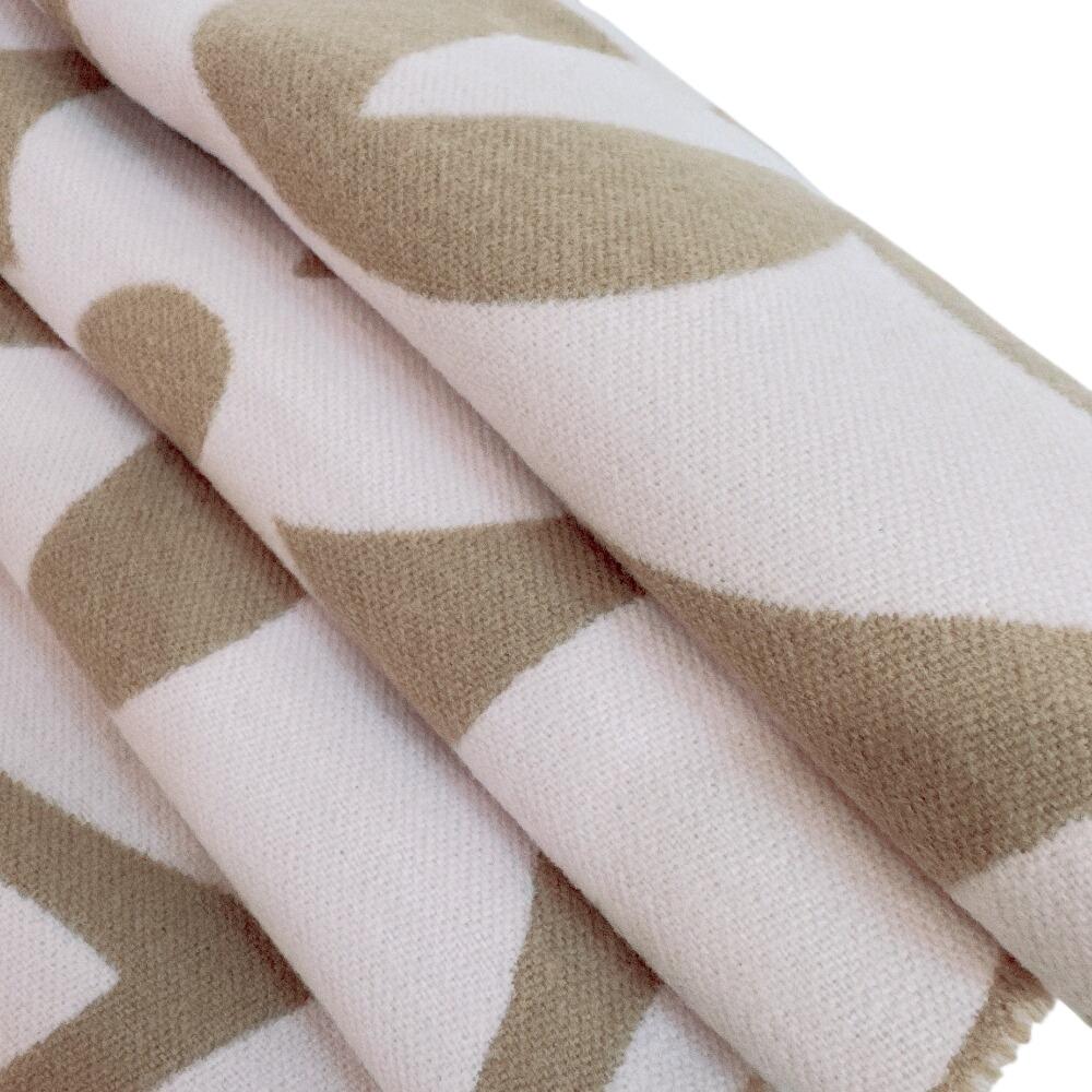 LOUIS VUITTON M79213 wool Scarf LV Medallion Scarf beige wool Used