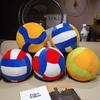 New Amusing Lifelike Volleyball Plush Toys Stuffed Full Colorful Doll Soft Throw Pillow Creative Home Decor Sofa Backrest