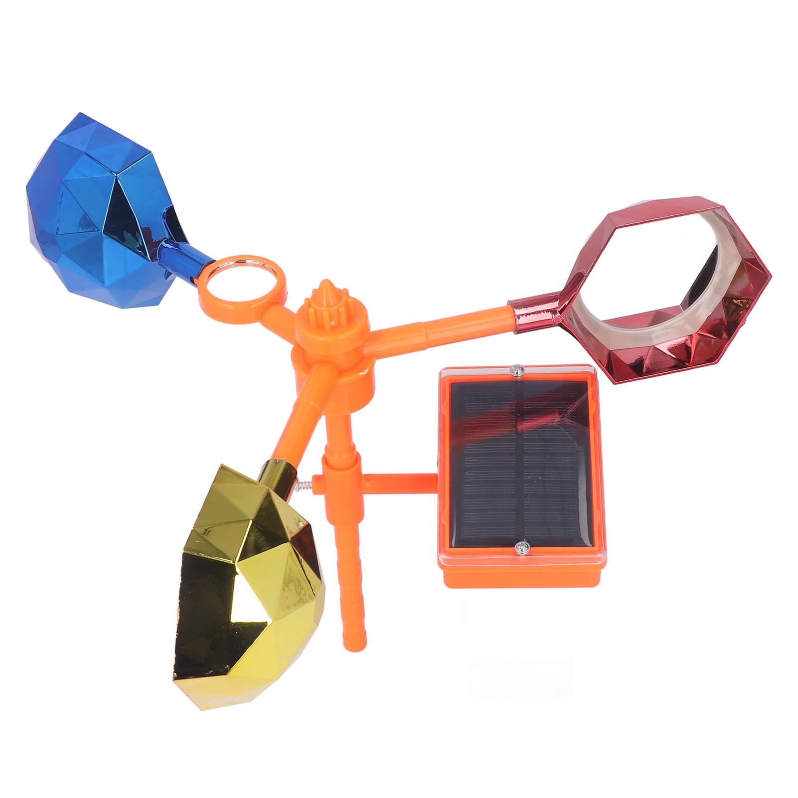 

Звуковой Световой Отпугиватель Птиц 360 Градусов Светоотражение Большая Громкость Солнечная Звуковая Сигнализация Отпугиватель Птиц