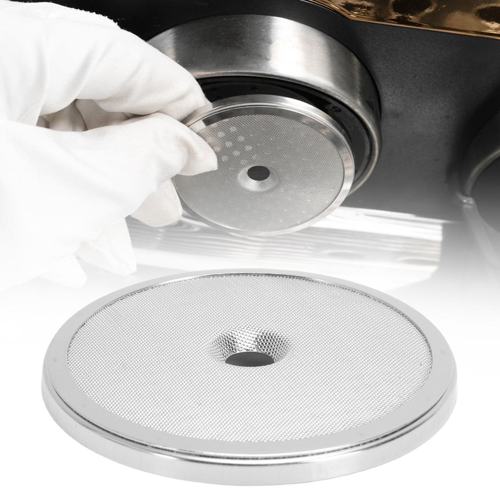 Coffee Machine Shower Screen Fit for   Maker Stainless Steel Round Dispersion 56.5mm Secondary Water Separation Filter Spare Part