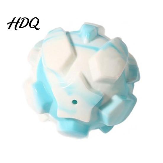 Funny Squeaky Toys for Pets Dog Balls Durable TPR Interactive Pet Toy Teeth Cleaning Soft Massage Star Texture Toy Small Medium And Large Dogs Safe