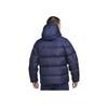 Nike Solid Color Fitted Hooded Long Sleeve Down Jacket Men Outerwear Blue FB8178-410