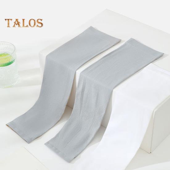 UV Protection Cooling Arm Sleeves for Men Women Sports Compression Arm Cover Summer Fingerless Gloves for Cycling Driving Outdoors