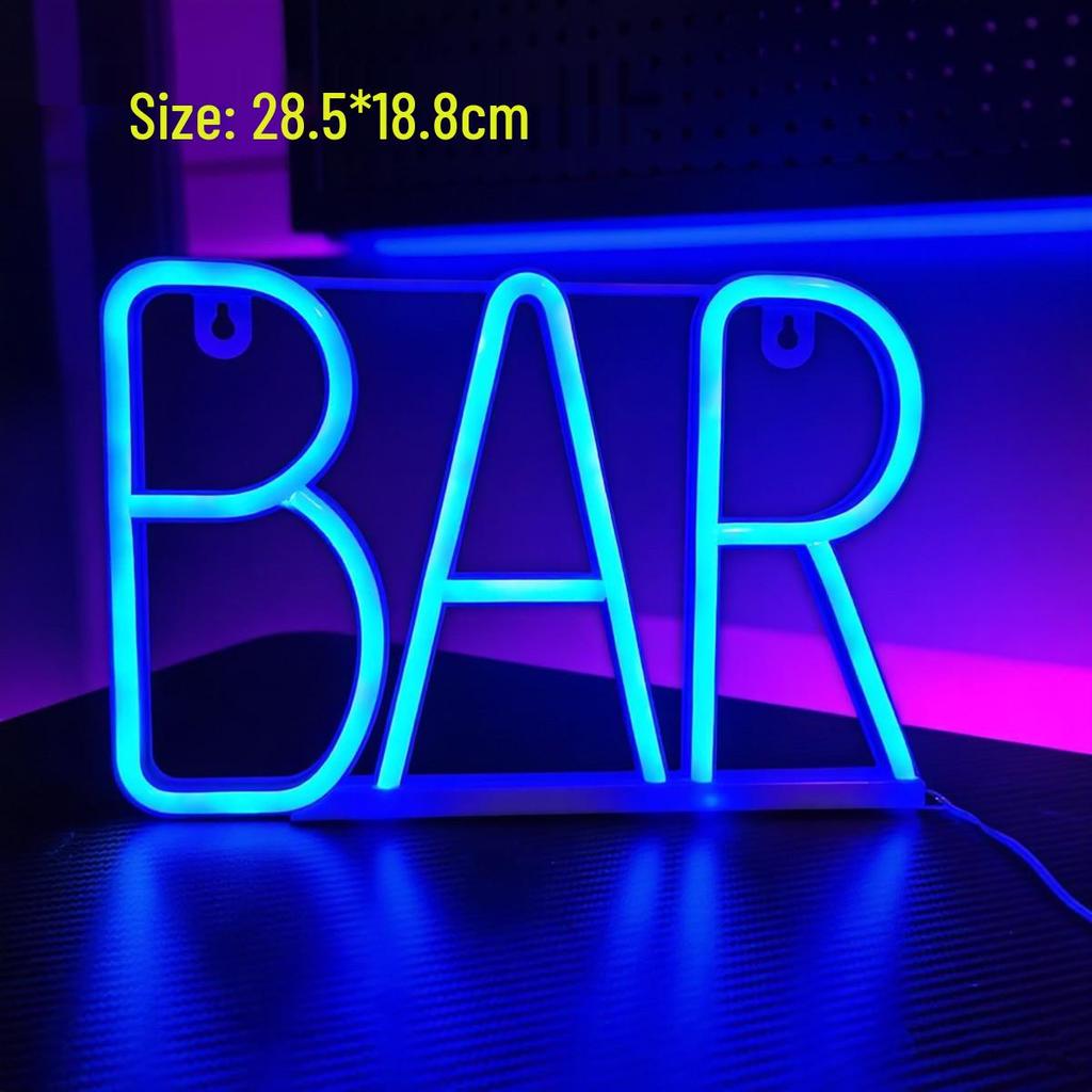LED Neon Light Bar: Cross-Border Wall-Mounted Decoration for Christmas & Holiday Atmosphere