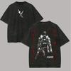 Tričko Maki Zenin Jujutsu Kaisen Cursed Tool Tee Vintage Prané Oversized Retro Anime Harajuku Streetwear Pánské Dámské Oblečení