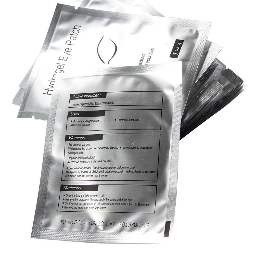 50/100 Pairs Eyelashes Extension Disposable Eye Patches Lint-free Eye Lashes Sticker Wraps Makeup Tools