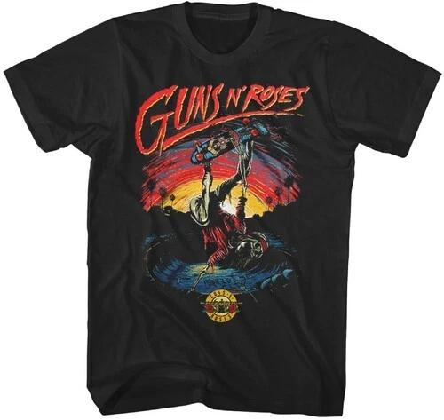 Guns N  Roses - Guns N  Roses - Футболка Скейтера - Маленькая Черная 1216002903 [Новая ] B XXL