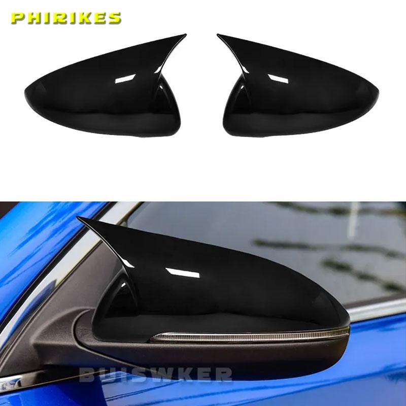 Rearview Mirror Cover Trim for Kia Forte K3 Cerato 2019-2022 Modified Horns Shell Sticker Caps Car Styling