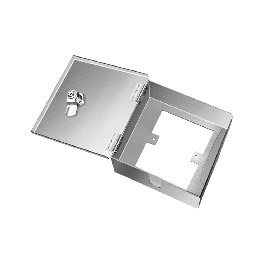 Stainless Steel Anti-Theft Socket Protection Box Waterproof Heavy-Duty Heavy-Duty Security Box Vandal-Proof Lockable