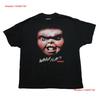 Chucky Childs Play New Adult T Shirt Giant Distressed Face Over Wanna Vintage Washed Casual Soft Top For Everyday Wear