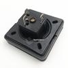IP54 Weatherproof American Standard Electrical Box with Waterproof Socket Flip Cover and Recessed Generator Socket.