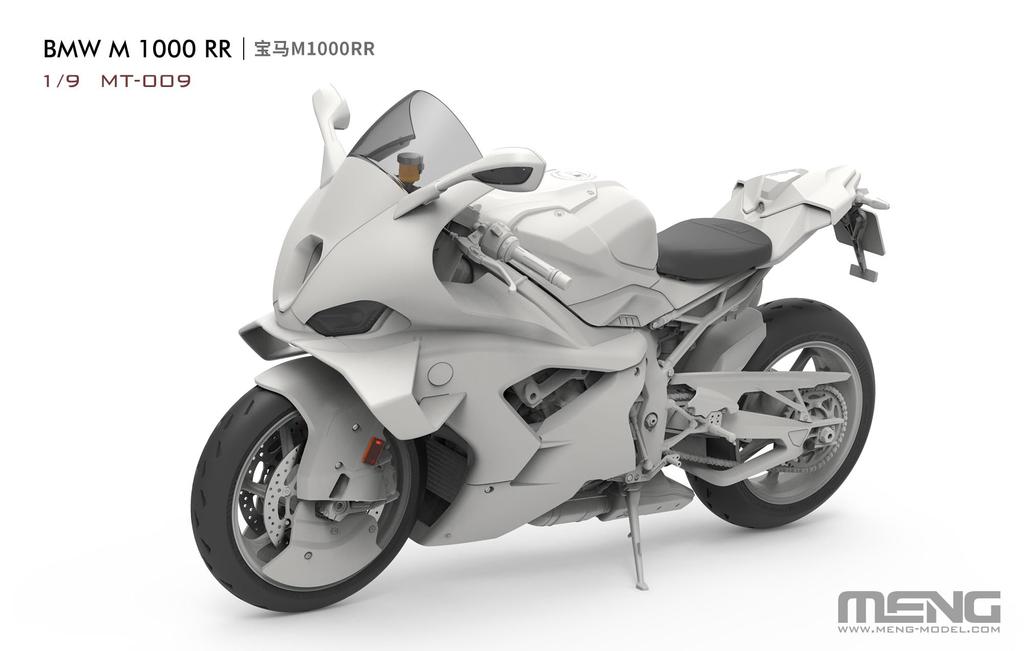 GSI Creos Meng Model BMW M 1000 RR Plastic Model Kit MMT009 1/9 (Motorcycle)