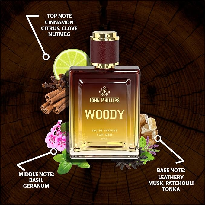 Woody Occasional Outing Eau De Francouzský Parfém Pro Muže - 100 ml