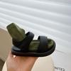 Children Summer Boys Girls Fashion Pure Color Hook Sandals Baby Soft Breathable Shoes Kids Summer Beach Sandal