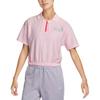 New Nike Sportswear Polo Shirt Women's Foam Pink FN3707-612