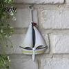 Wall Hooks for Clothes Wooden Hook, Mediterranean Style Decorative Coat Sturdy Hook Durable Hanger Home Decor Keys Umbrellas Scarves