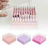 100 Nagellager Nagellackhalter Organizer Ständer Display Plastiklöcher Kunstbohrer Box Schleifkopf Bit Bits