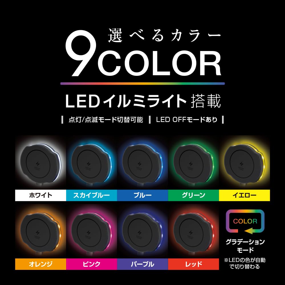 Tsuchiya Yac product Toyota 80 series Harrier dedicated wireless charging mug holder (Tsuchiya Yac) Vehicle-specific SY-HR19