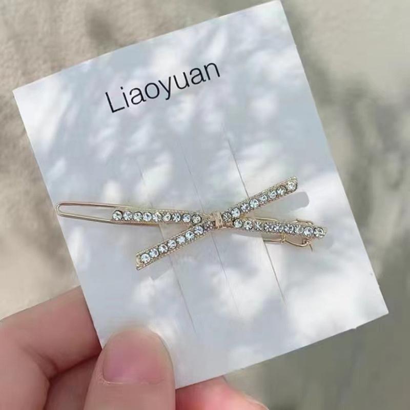 Punk Pentagram Hair Clip Vintage Crystal Star Hairpins Harajuku Fashion Headwear For Women Girl Hair Jewelry Accessories