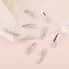 100Pcs Snap Hair Clips Metal Hair Clips Silver/Gold/Black/Pink Fashion Hair Pins Stylish Hair Barrettes Hair Accessories
