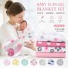 4Pcs Pack 76x76cm Receiving Baby Blanket Super Soft Baby Bedsheet Blanket  DIY Quilting Sewing