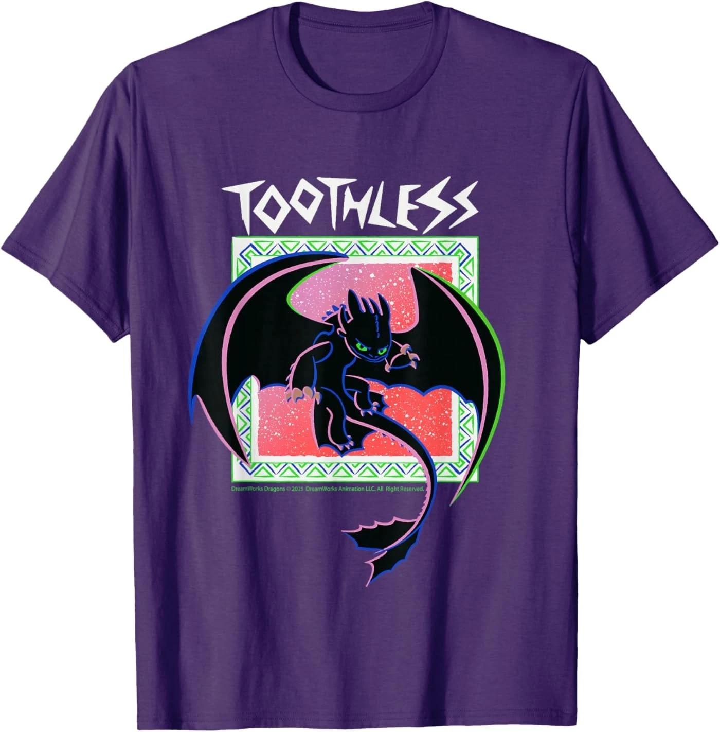 Toothless How to Train Your Dragon Movie 2025 T-Shirt M