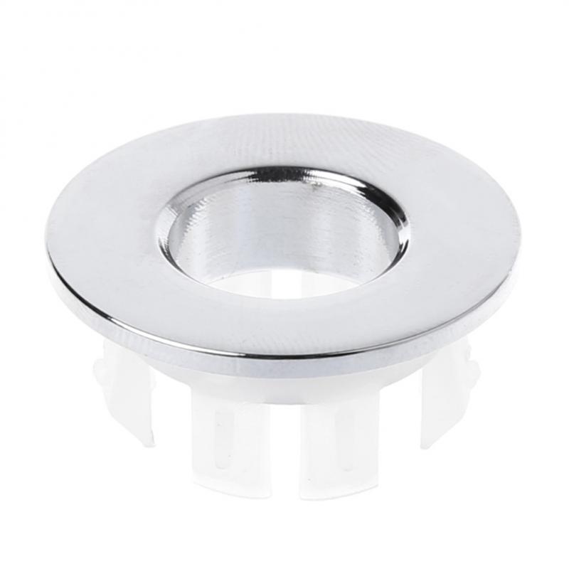 

1~10 шт. шестифутовый кольцевой кран для перелива раковины в ванной комнате сменная латунная крышка вставка домашний декор