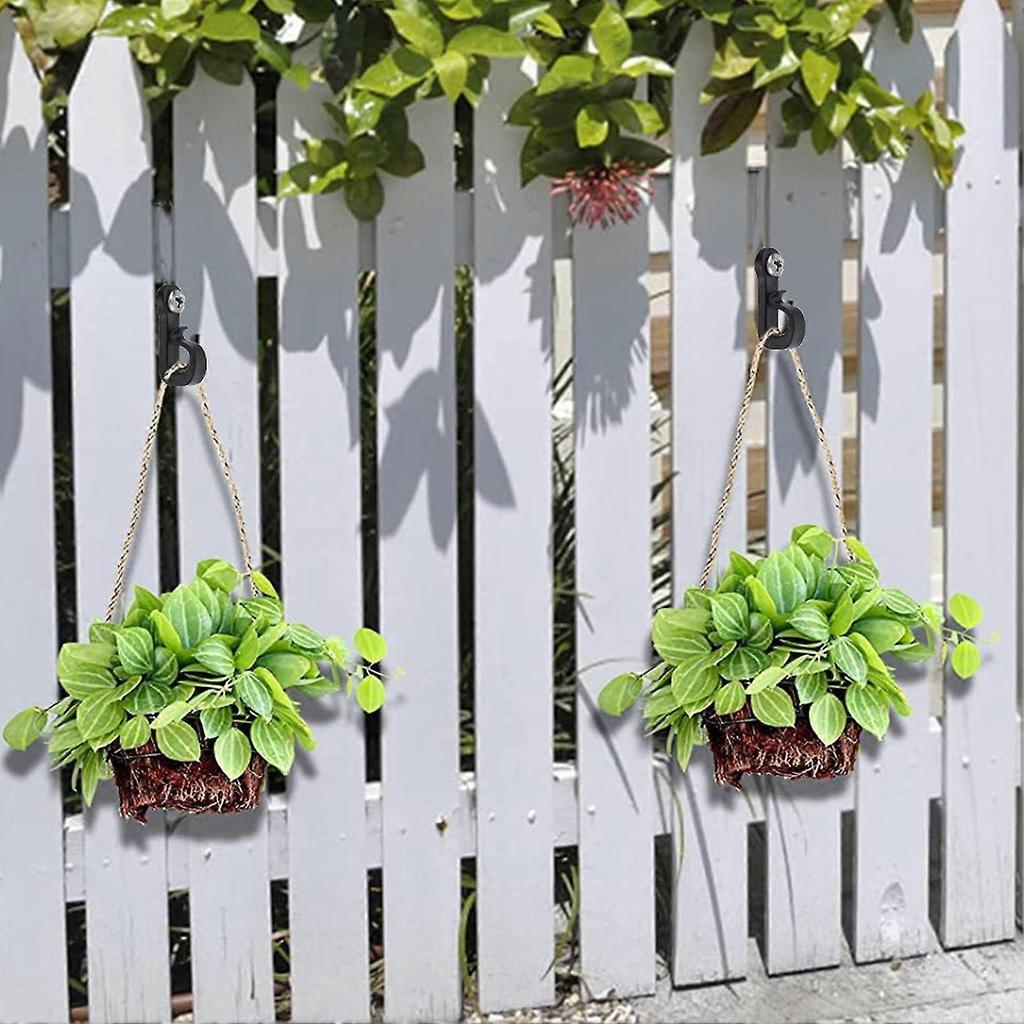 20pcs Hanger Hooks With Screw Anti-rust Waterproof Indoor Outdoor Light Hooks Clips For Hanging Fairy Lights Party Supplies Kaesi - DD