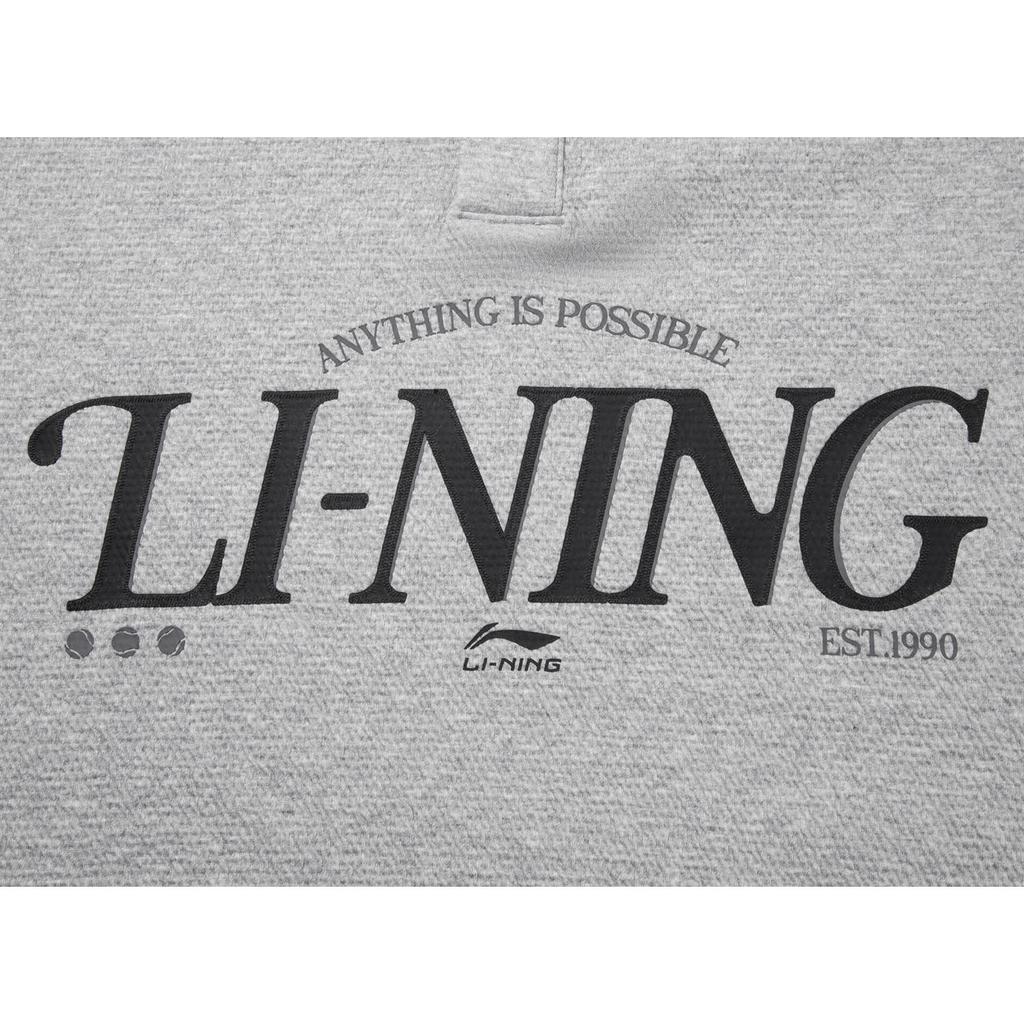 Li Ning Sports Trend Series Luźny Krój Bluza dla Pary z Logo Marki Unisex Bluza AWDVD79-4