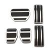 Edelstahl-Gaspedal-Pad-Abdeckung für Peugeot 207 301 307 208 2008 308 408 für CITROEN C3 C4 für DS 3 4 6 DS3 DS4 DS6 ACC.
