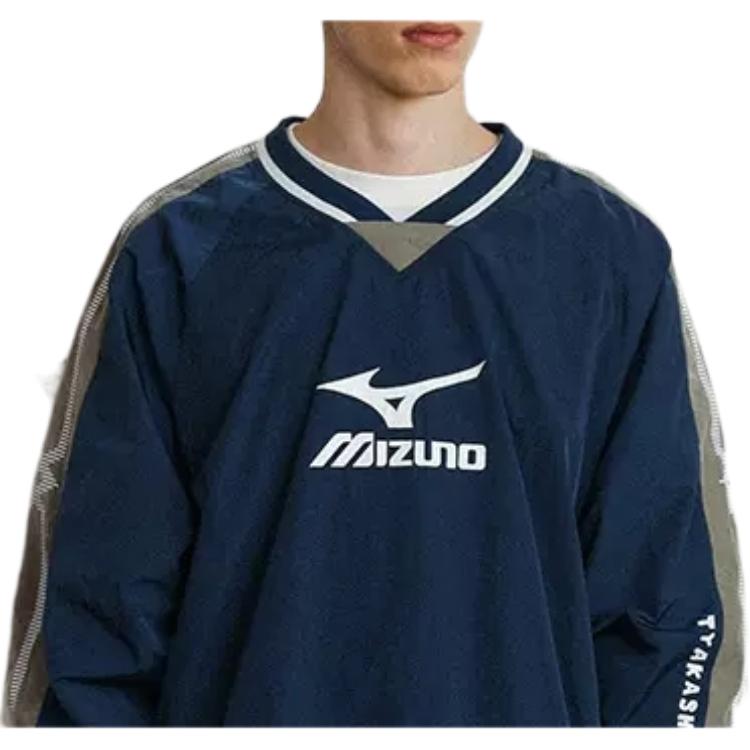 Men's Mizuno Sweatshirts Unisex Crew Neck Moderate Other