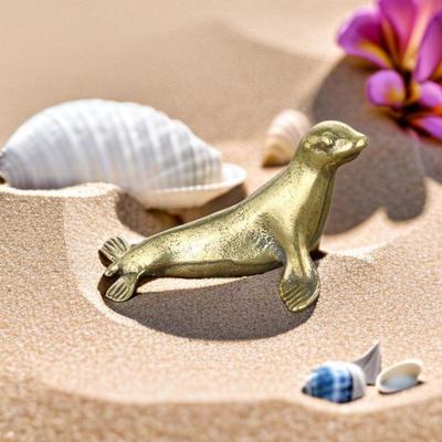 Brass Poodle Ornament Handicraft Ornament