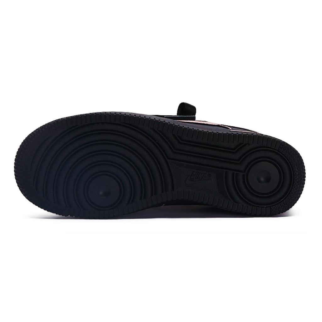 Nike Air Force 1 Bubble Jellyfish, Dark Chocolate Peach Slip Resistant Abrasion Resistant Low top Skateboard Shoes DD8959-001(Team15-)