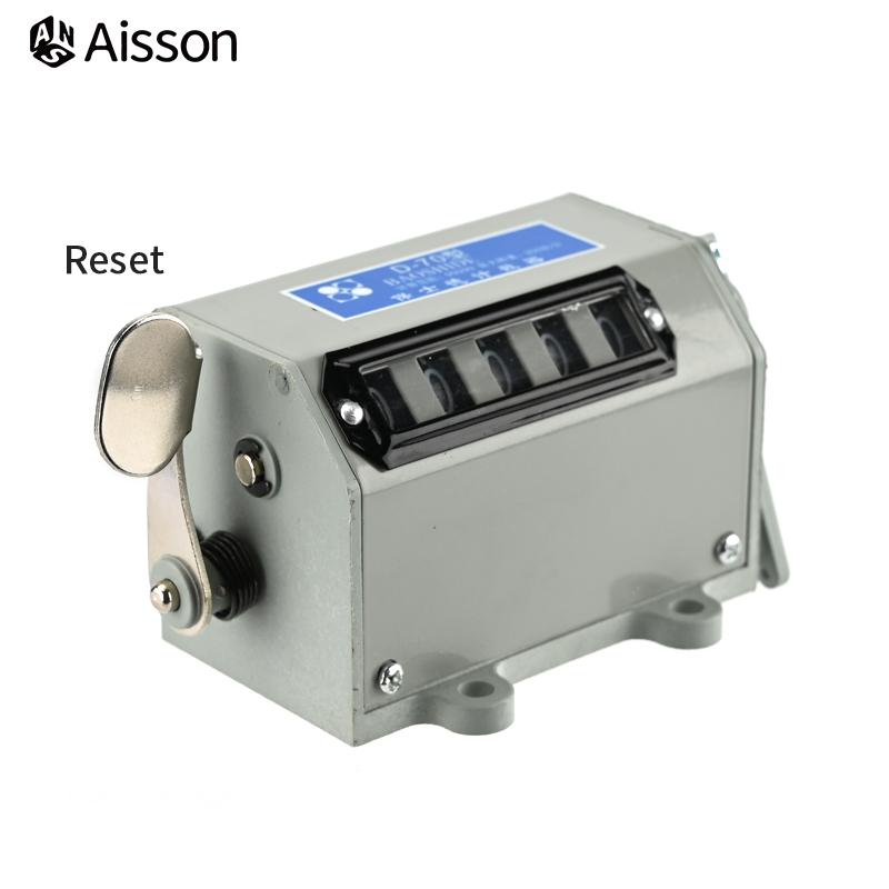D-70 5 Digits Pull Type Counter Punch Machine Design Mechanical Counter Totalizing Pull Counter Resettable Digital Punch Counter 1