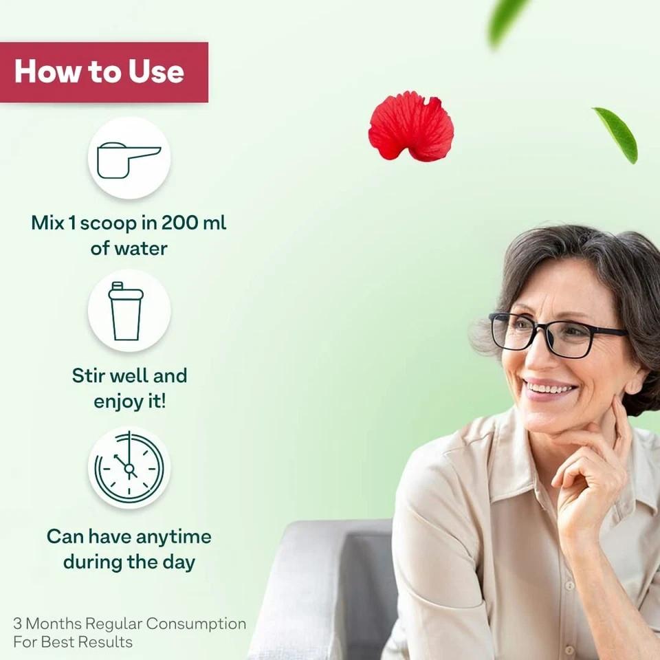OZiva HerBalance Menopause Relief Drink 250g
