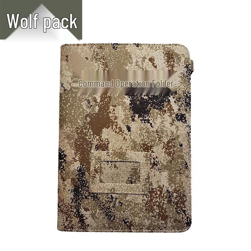 Jungle Wolf Camouflage Tactical Document Folder 1490₽