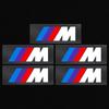 2/5/10Pcs Car Logo Sticker Central Control Decals Car Accessories For BMW M3 M4 M5 G42 G30 G20 E39 E36 E87 E53 F44 F07 F34 G15 G16