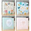 6-Zoll Baby Fotoalbum Beschreibbares Souveniralbum NEU Wachstumsrekord Fotosammlung Papierkern Tasche