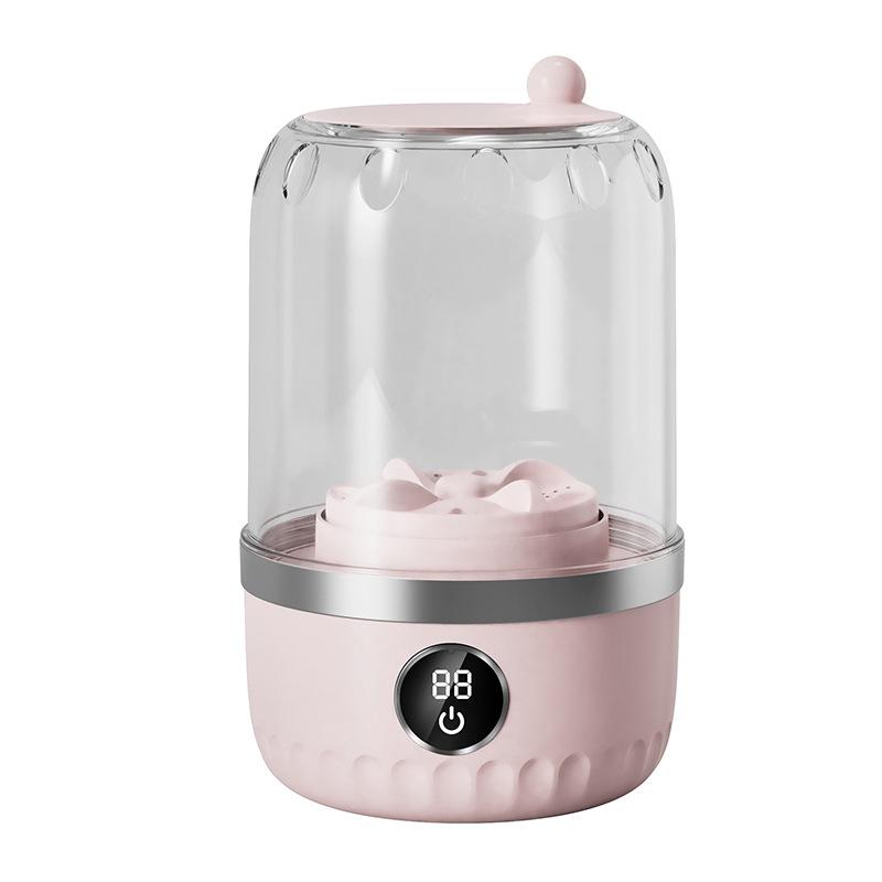 Mini Laundry Cup Dormitory Home Laundry Underwear Socks Wireless Portable Fully Automatic Timed Laundry Mini Washing Machine