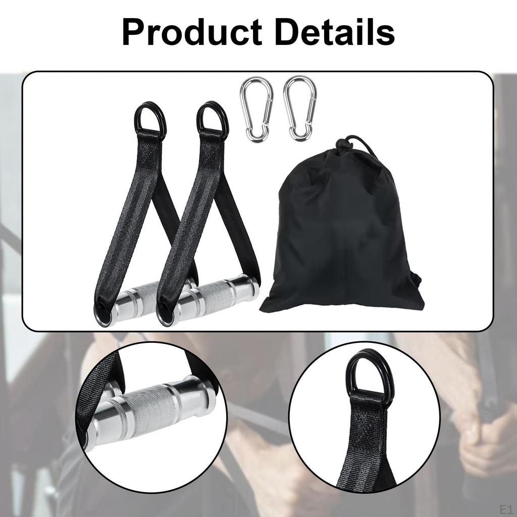Cable Machine Pulleys, Resistance Band Handle Attachments for Workouts