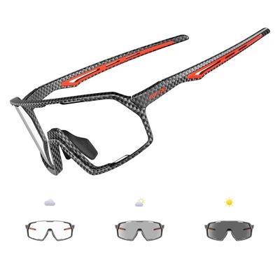 KAPVOE Polarisierte Sport-TR90 UV400 Über UV für Herren und und Trekking-Sonnenbrille, Ultraleichter Rahmen, Schutz, 99% Schutz, Stoßfest