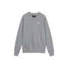 Fleece-Lined Warm Sports Crew Neck Sweatshirt Men Tops Carbon-Grey DC6716-091