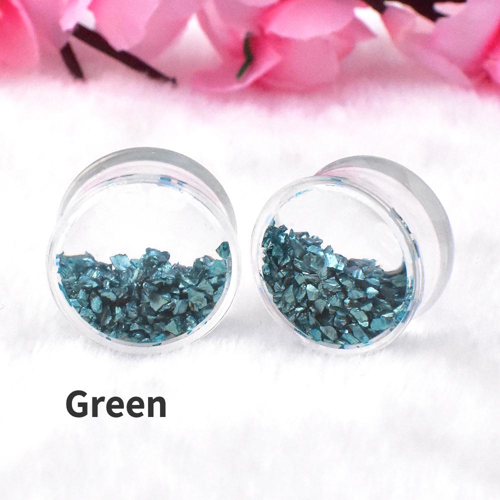 Dangle Ear Plugs Jboyanpei 4Pcs/2pair Christmas Ear Tunnels Gauge And Gift Box Screws