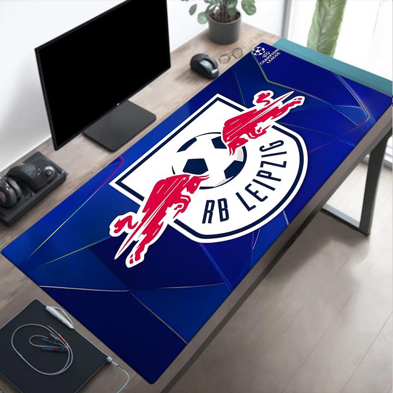Rb FootballWappen Design Mauspads, Gaming-Mauspads, Tastaturpads, Schreibtischdekoration für Computer-Notebook, Fan-Geschenk, Geburtstagsgeschenk