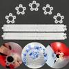 25/50Pcs Balloon Clips Plastic Balloon Buckle for Balloon Arch Connectors Frame Ring for Birthday Wedding Party Decoration